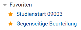Favoriten